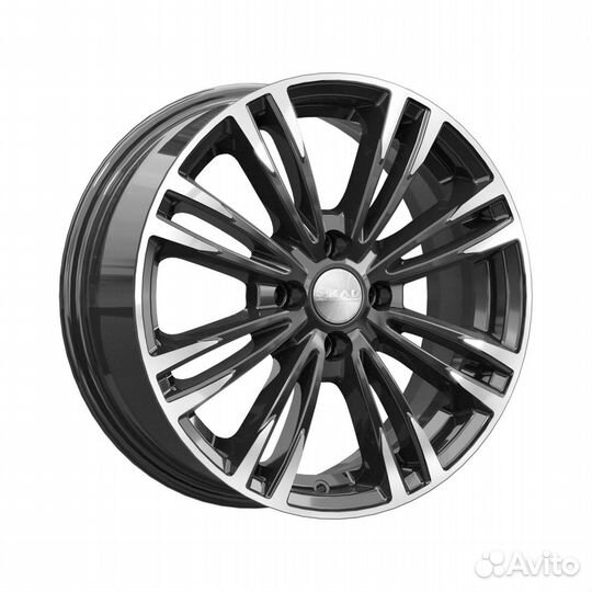 Литые диски 6.5x16 4x100 67.1 ET45 скад Ламар алмаз