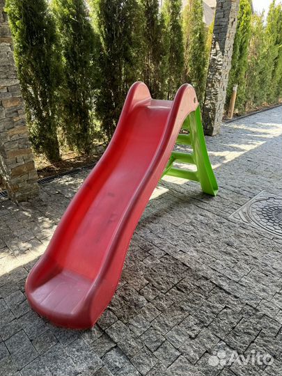 Детская горка пластиковая уличная