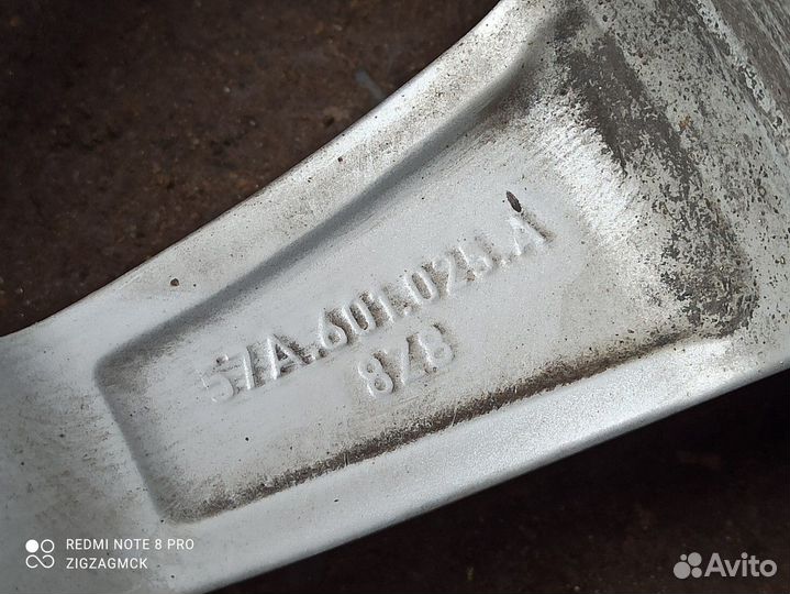 Литой диск R16 (Skoda Karoq)