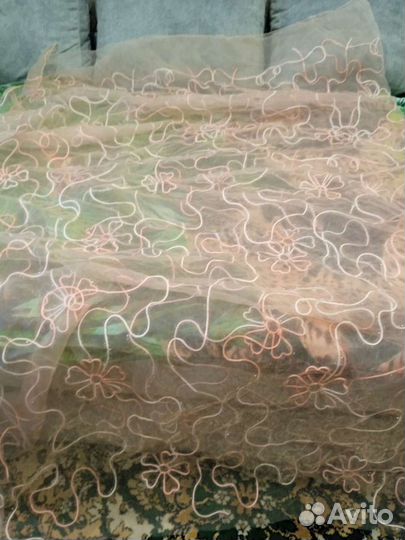 Комплект шторы и тюль бу