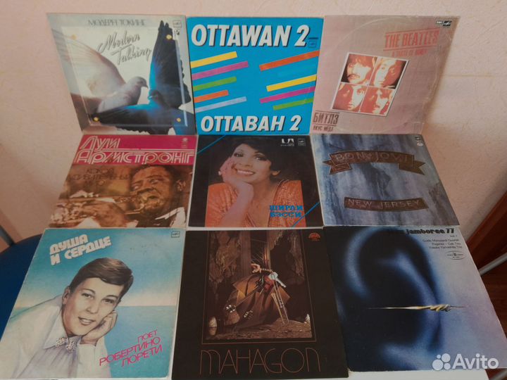 Виниловые пластинки(зарубежные, русские, классика)