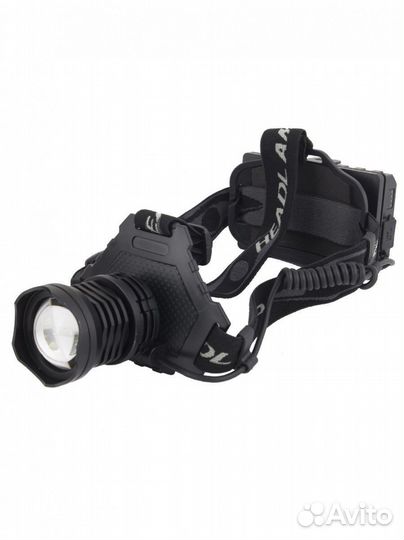 Налобный, светодиодный, аккумуляторный фонарь Р90