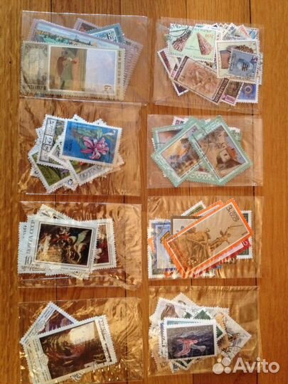 Наборы почтовых марок