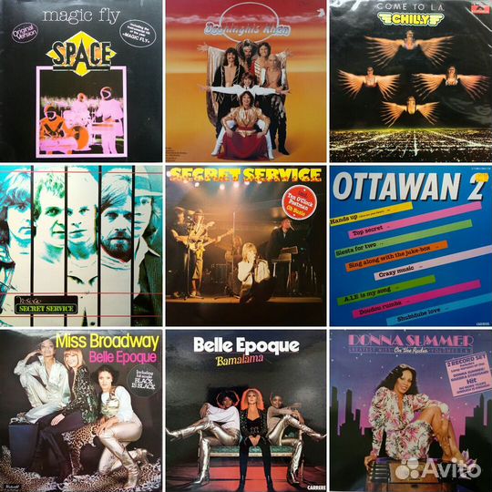 Виниловые пластинки зарубежного производства ч.3