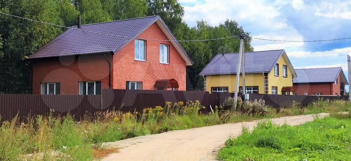 Коттедж 150 м² на участке 10 сот.