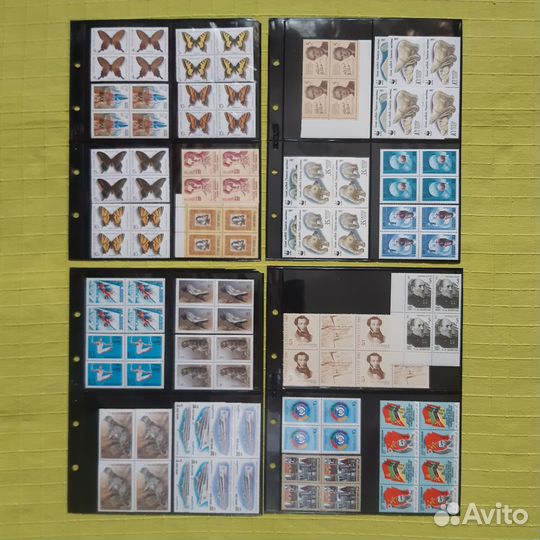 Почтовые марки СССР 1987 год