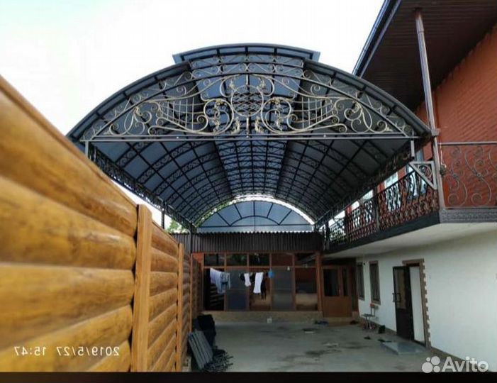 Навесы из поликарбоната