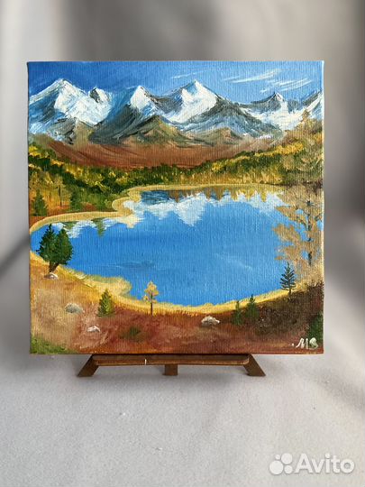 Художник картины маслом