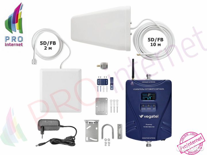 Комплект усиления сигнала TN-900/1800/2100