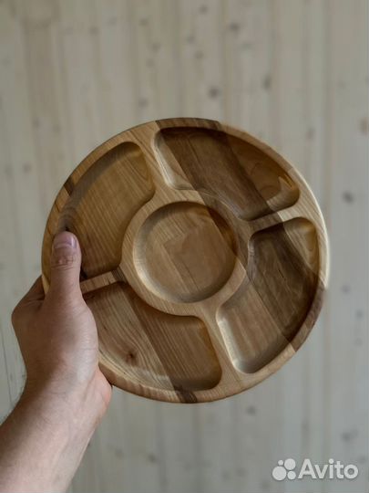 Менажница деревянная