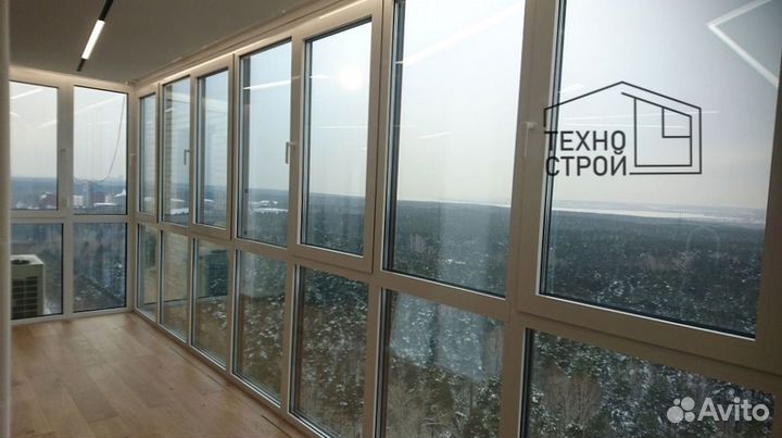 Остекление балкона