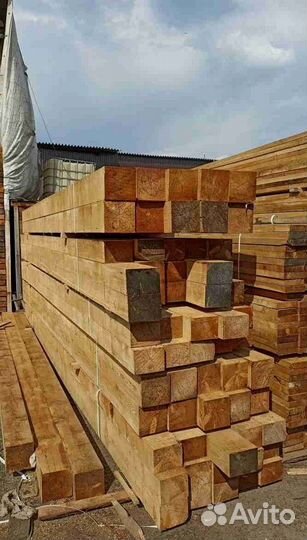 Брус обрезной 100х150х6000