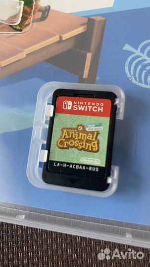 Animal crossing картридж для nintendo switch