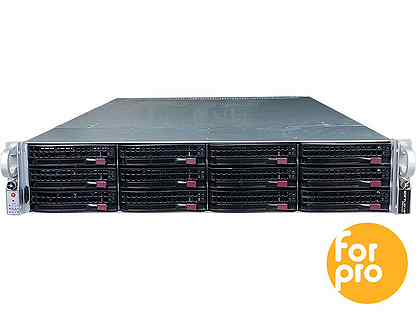 Supermicro 2U X10DRU 12LFF 2xE5-2630v3 512GB, 9361