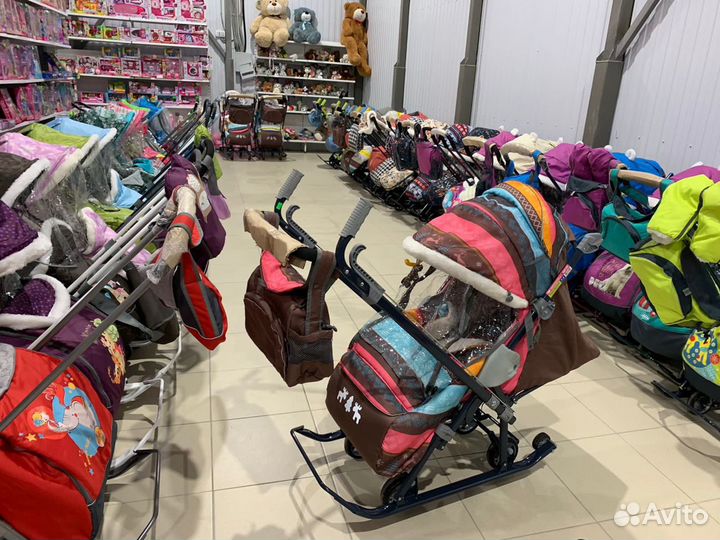 Санки коляска