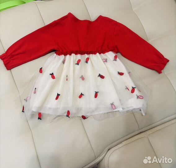 Платье для девочки 92