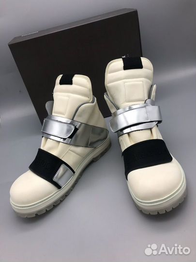 Rick Owens x Birkenstock Ботинки мужские кожаные