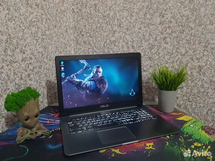 Игровой металлический Asus Core i5 GTX1050 Full HD