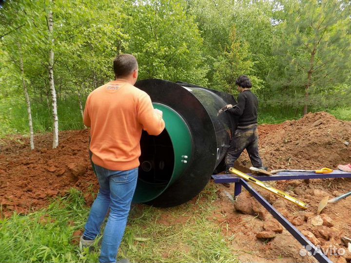 Станция биологической очистки. Канализация для дом