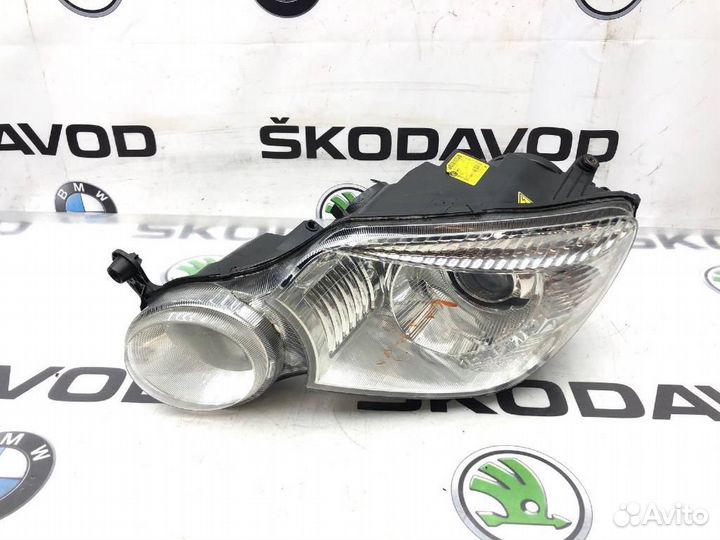 Фара левая Skoda Yeti