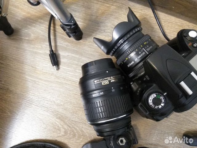 Nikon d90 kit 18-55+50 1.8D+вспышка Sigma EF610dg