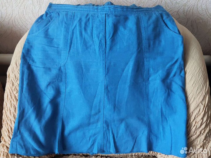 Одежда женская юбки лен