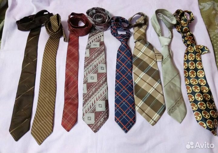 Галстук мужской. СССР. Винтаж