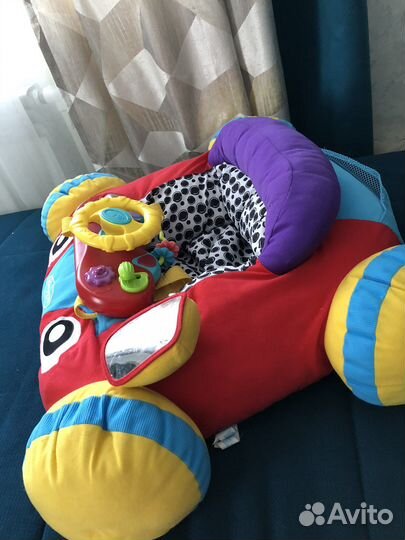 Детское кресло-машинка, музыкальный руль