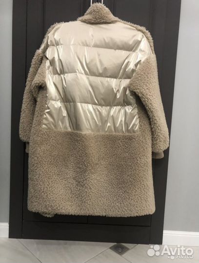 Пуховик/ пальто/ дубленка/шуба из эко меха/ тедди