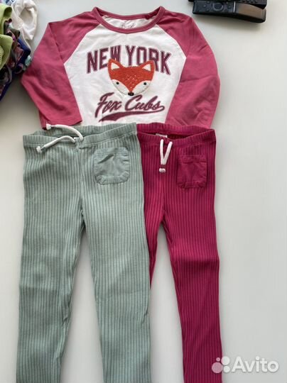 Пакет вещей для девочки 2-3 года