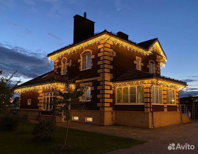 Подсветка домов