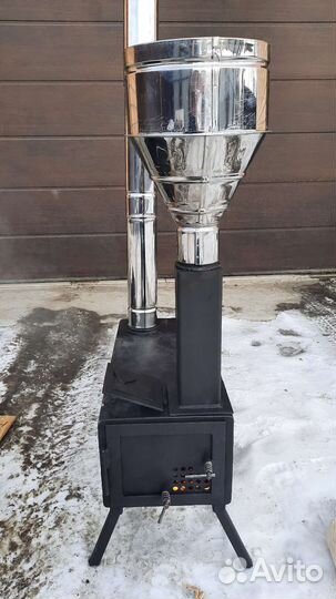 Печь для палатки, универсальная,еман турист