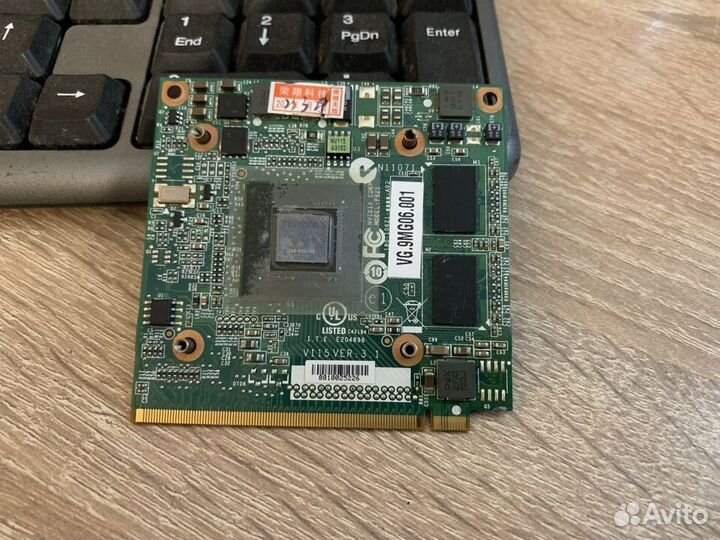 Видеокарта GeForce 9300M GS для ноутбуков