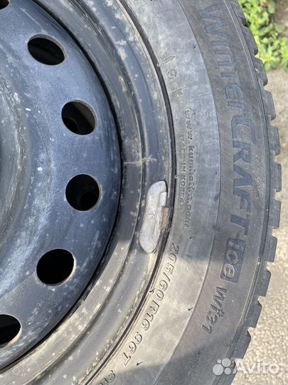 Колеса в сборе r16 зимние 5 114.3