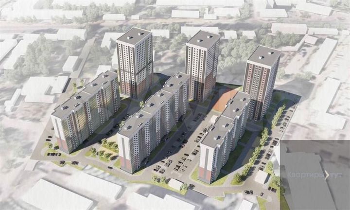 2-к. квартира, 57 м², 14/17 эт.