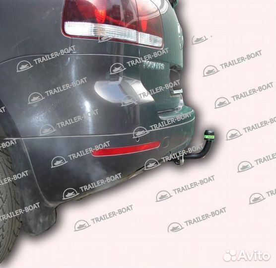 Фаркоп Porsche Cayenne 02-10 рама и крюк-шар, 50мм 24868