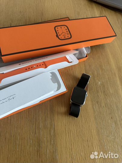 Часы apple watch 7 45 mm hermes