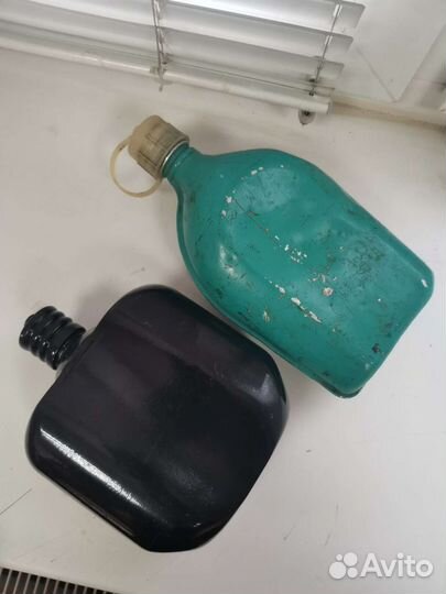 Армейская фляжка 2 штуки