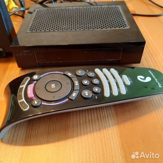 Роутер и TV приставка ростелеком