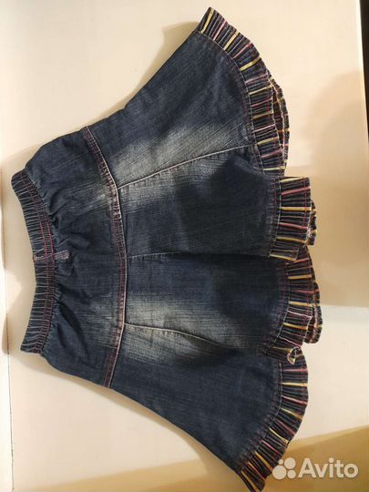 Джинсовая юбка для девочки
