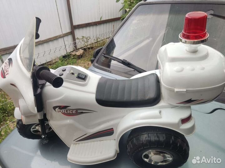 Детский мотоцикл на аккумуляторе бу