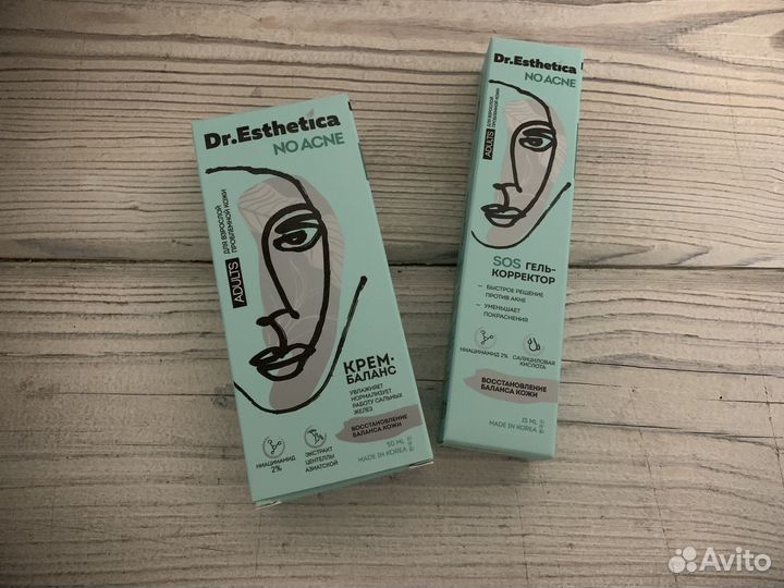 Крем и гель для лица от прыщей
