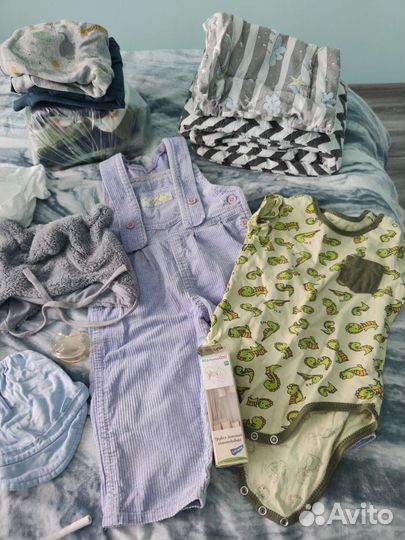 Детские вещи пакетом от 0 до года