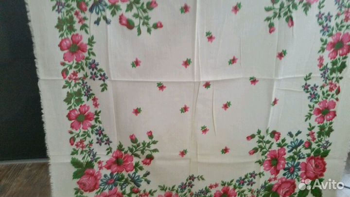 Павлопосадские платки СССР. Новые. Х/б. П/ш