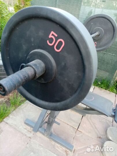 Спортивный инвентарь штанга