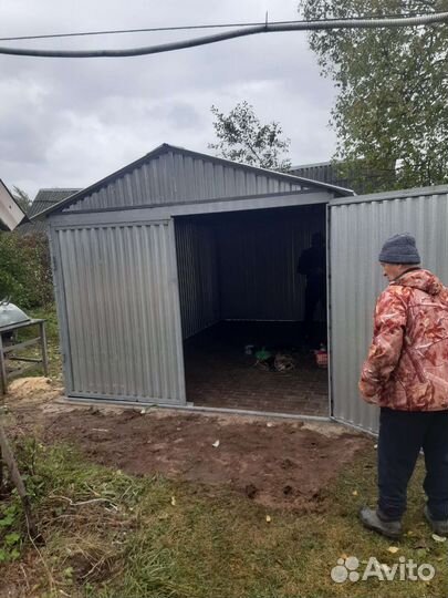 Гараж пенал ракушка