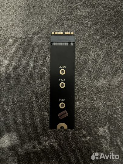 Переходник для SSD M.2 на MacBook 2013 - 2017