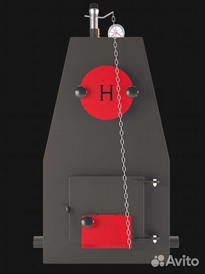 Твердотопливный котёл 8 квт