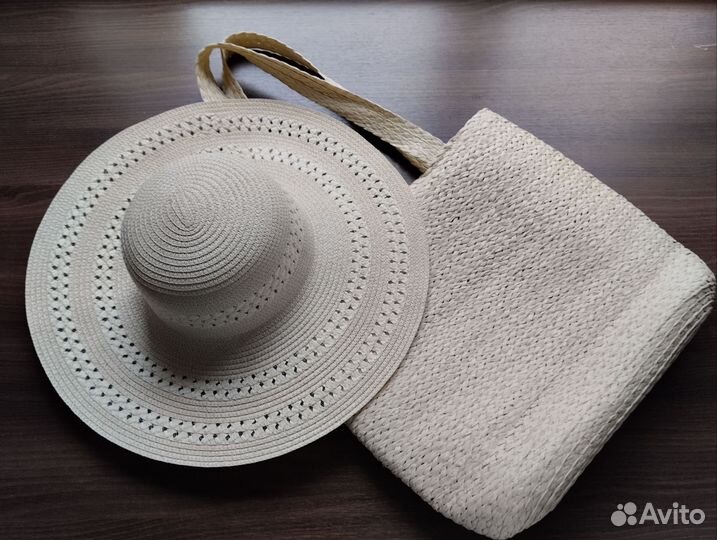 Пляжная сумка+шляпа