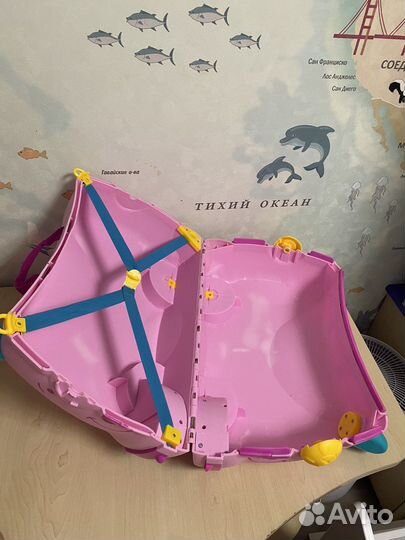 Чемодан беговел для вещей и игрушек